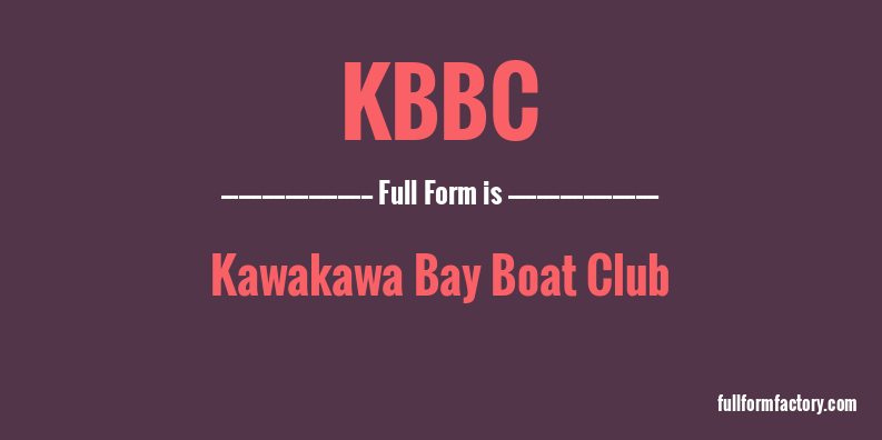 kbbc-full-form