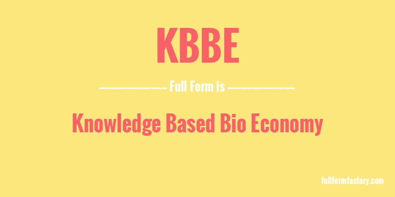 kbbe-full-form