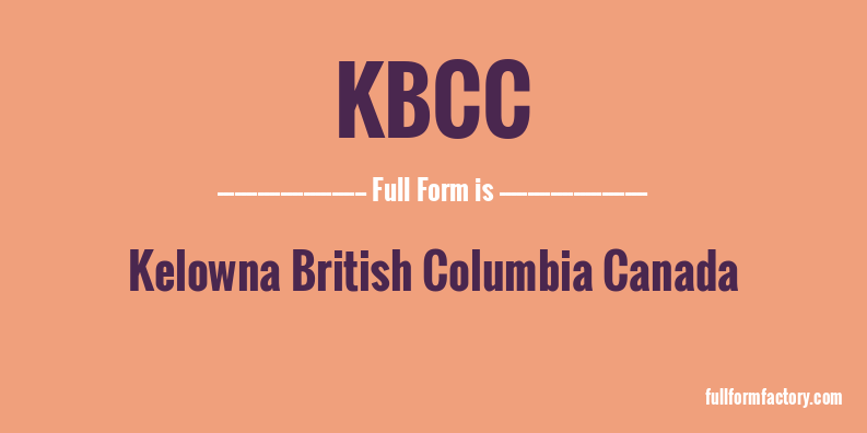 kbcc-full-form