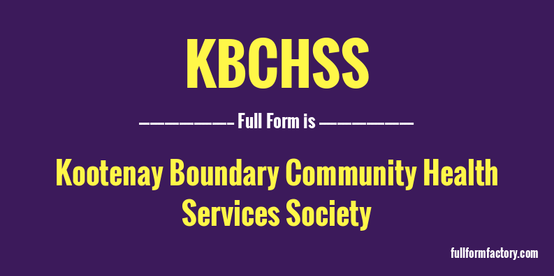 kbchss-full-form