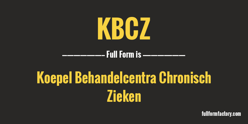 kbcz-full-form
