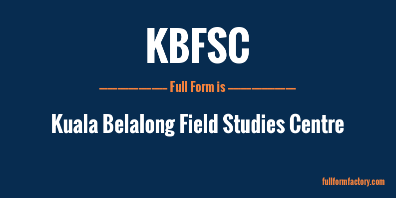 kbfsc-full-form