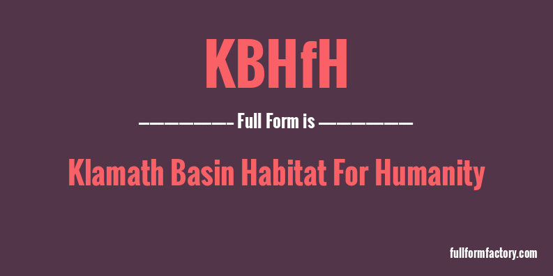 kbhfh-full-form