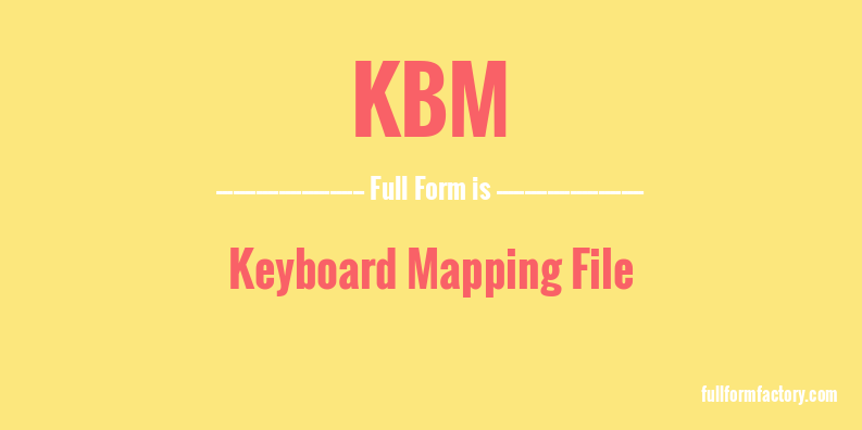 kbm-full-form