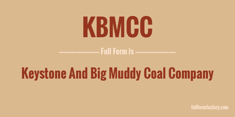 kbmcc-full-form