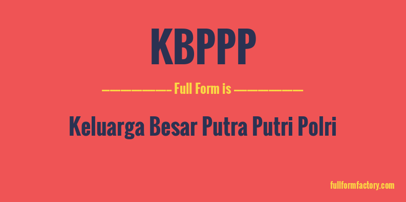 kbppp-full-form