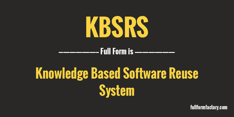 kbsrs-full-form