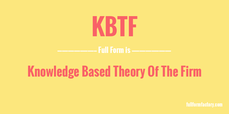 kbtf-full-form
