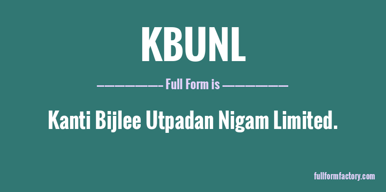 kbunl-full-form