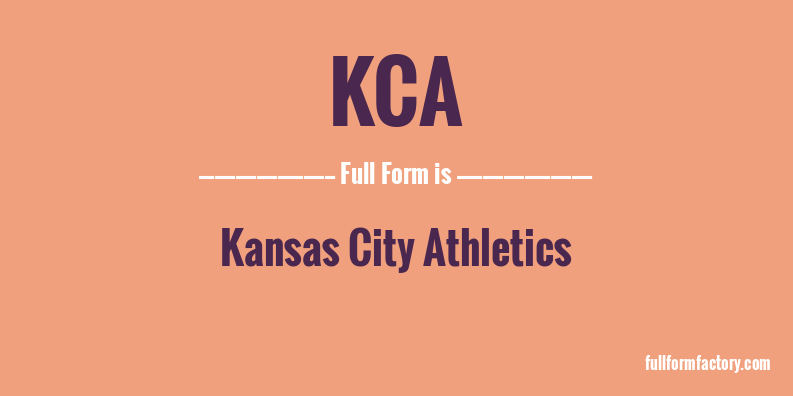 kca-full-form