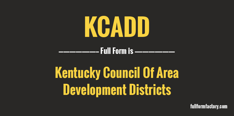 kcadd-full-form