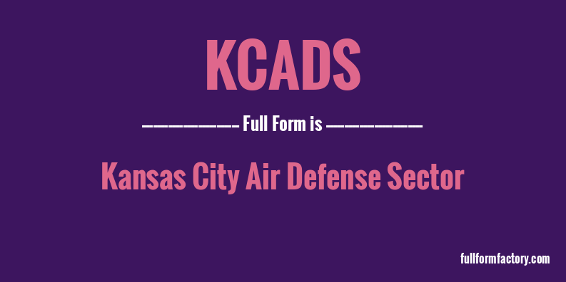 kcads-full-form