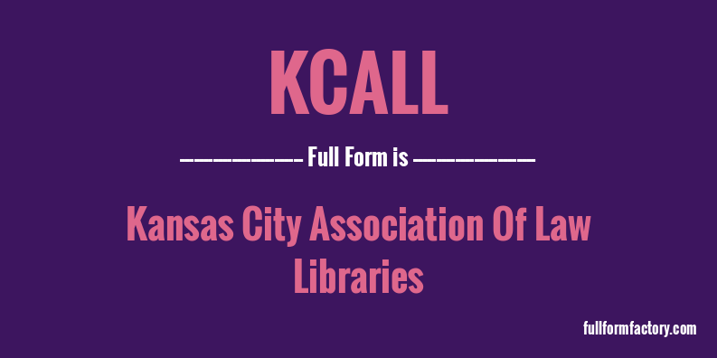 kcall-full-form