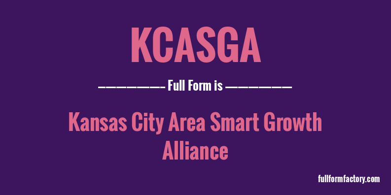 kcasga-full-form
