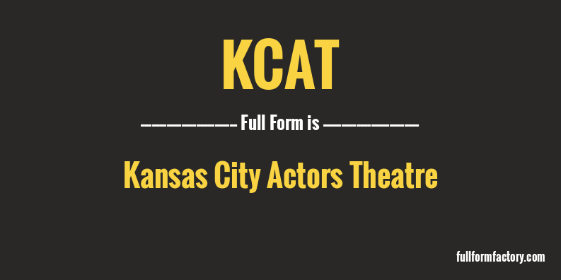 kcat-full-form