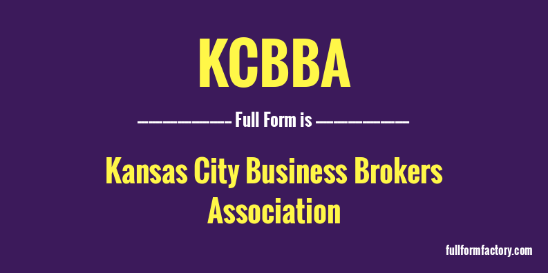 kcbba-full-form