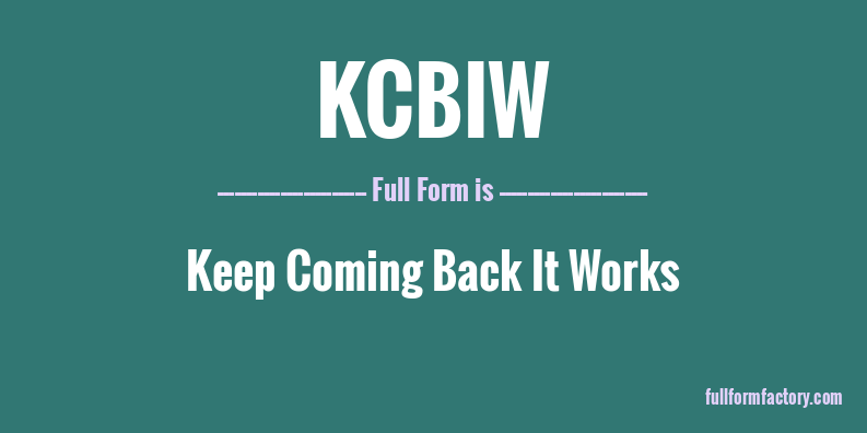 kcbiw-full-form