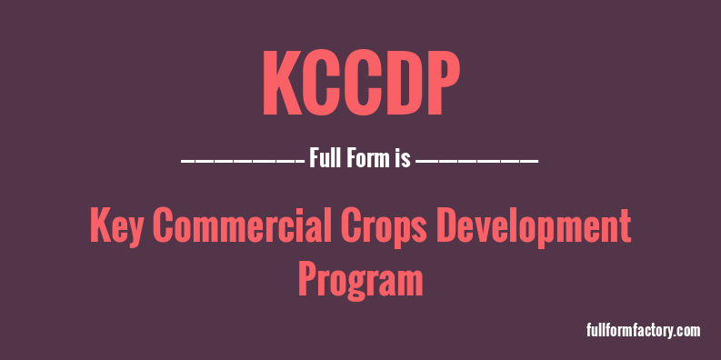 kccdp-full-form