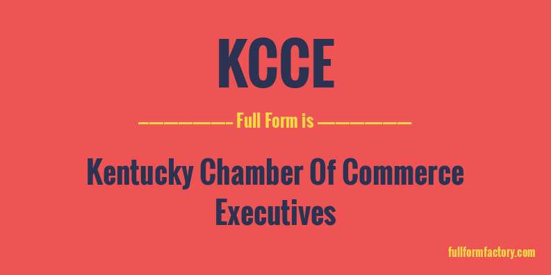 kcce-full-form