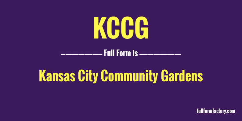 kccg-full-form