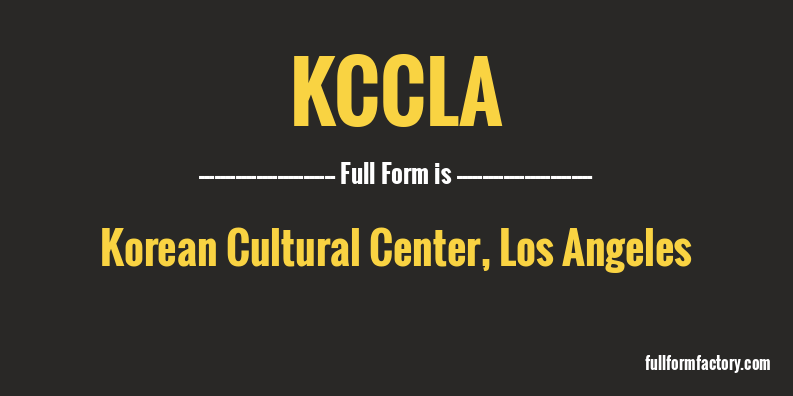 kccla-full-form