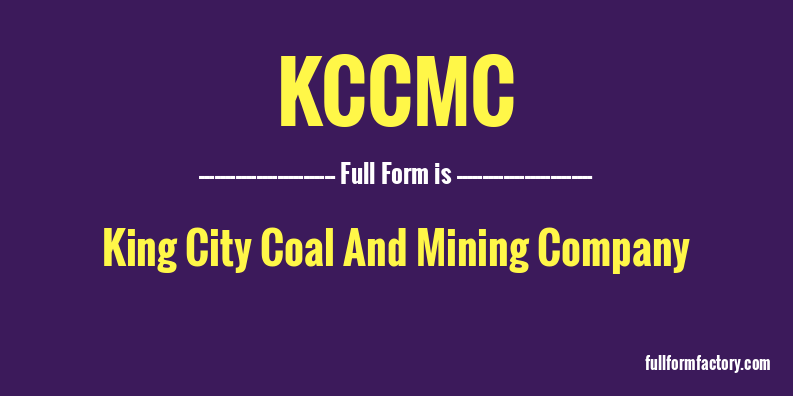 kccmc-full-form