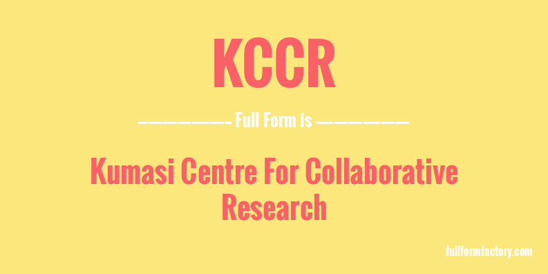 kccr-full-form