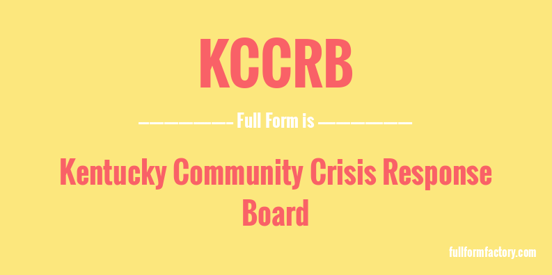 kccrb-full-form