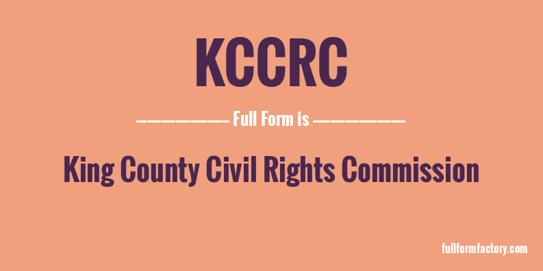 kccrc-full-form