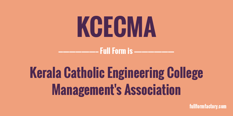 kcecma-full-form