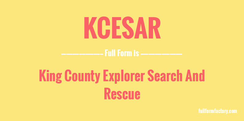 kcesar-full-form