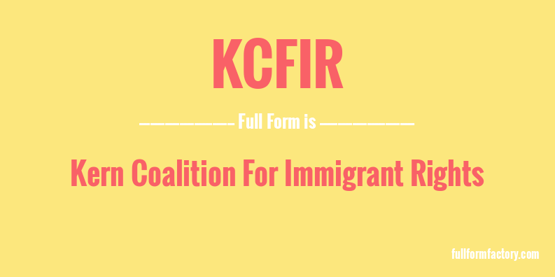 kcfir-full-form