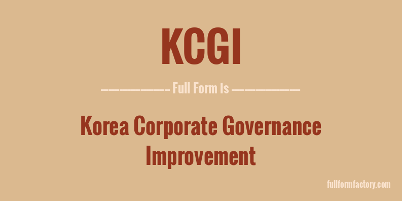 kcgi-full-form