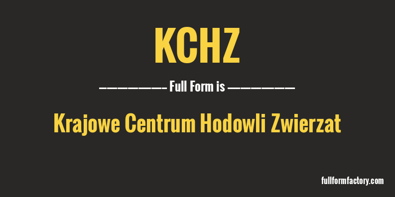 kchz-full-form