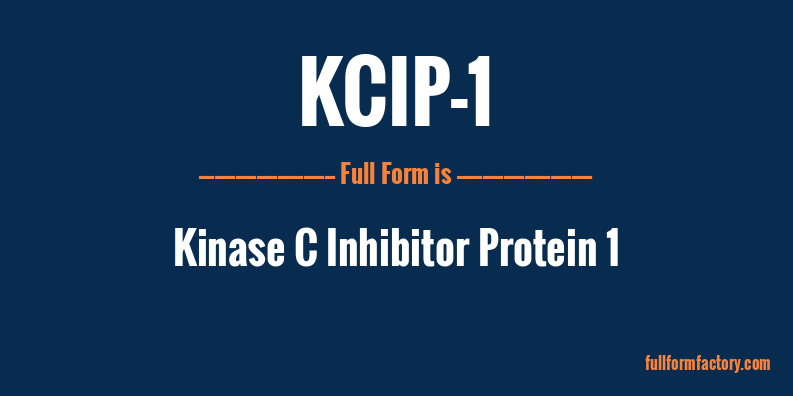 kcip-1-full-form