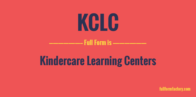 kclc-full-form