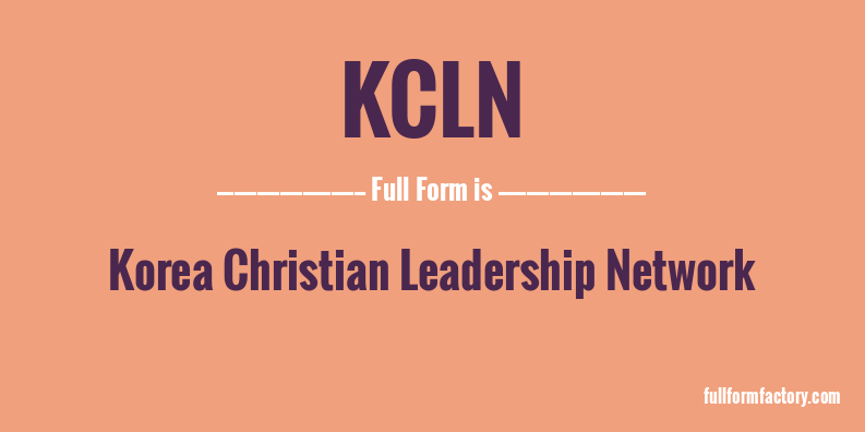 kcln-full-form