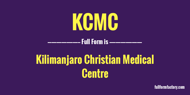 kcmc-full-form