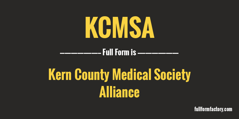kcmsa-full-form
