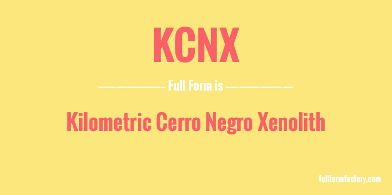 kcnx-full-form
