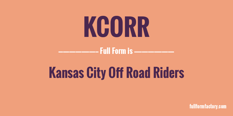 kcorr-full-form