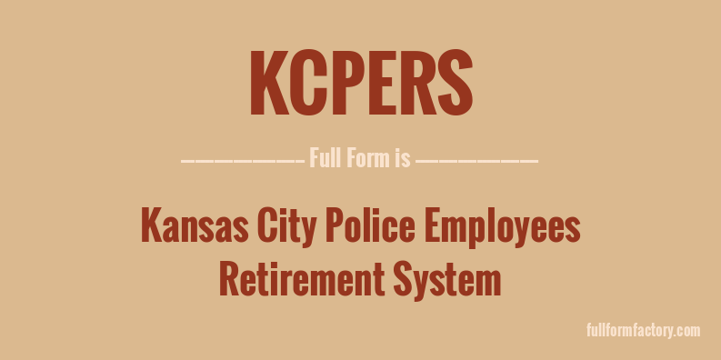 kcpers-full-form