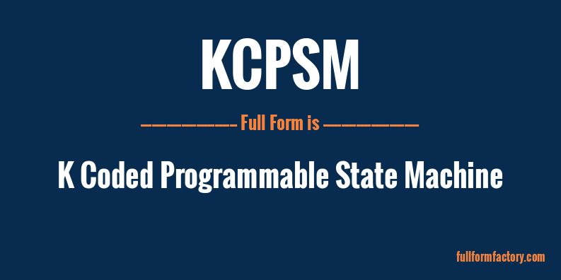 kcpsm-full-form