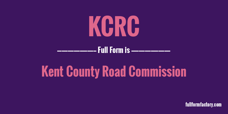kcrc-full-form