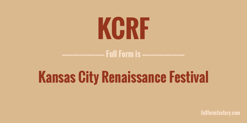 kcrf-full-form