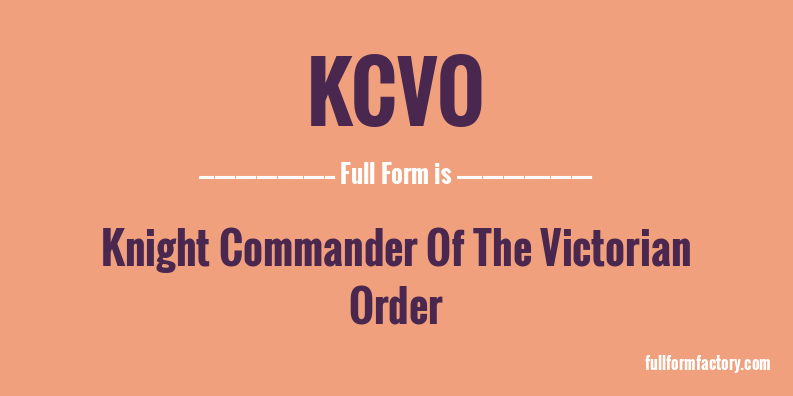 kcvo-full-form