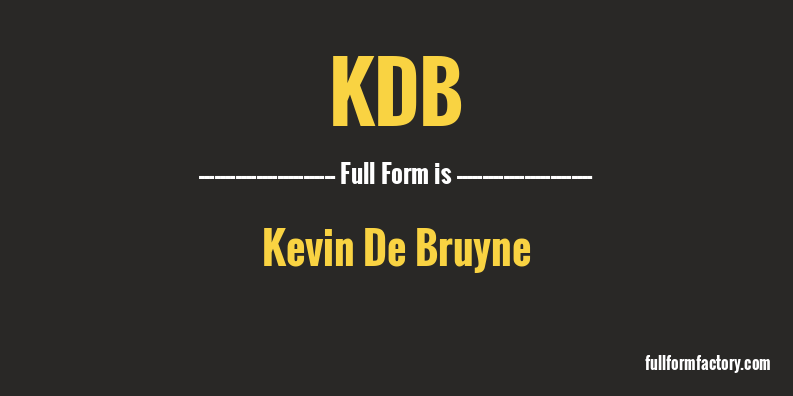 kdb-full-form