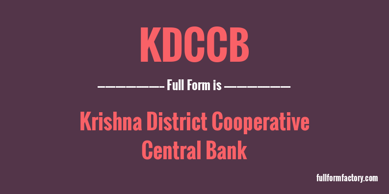 kdccb-full-form