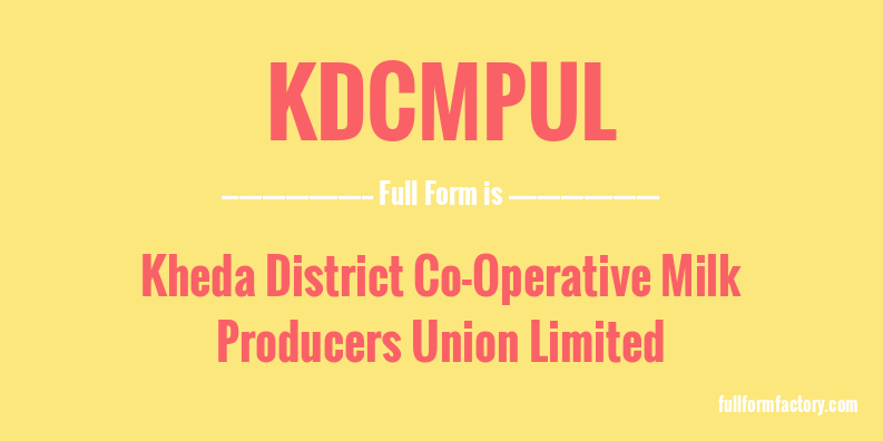 kdcmpul-full-form