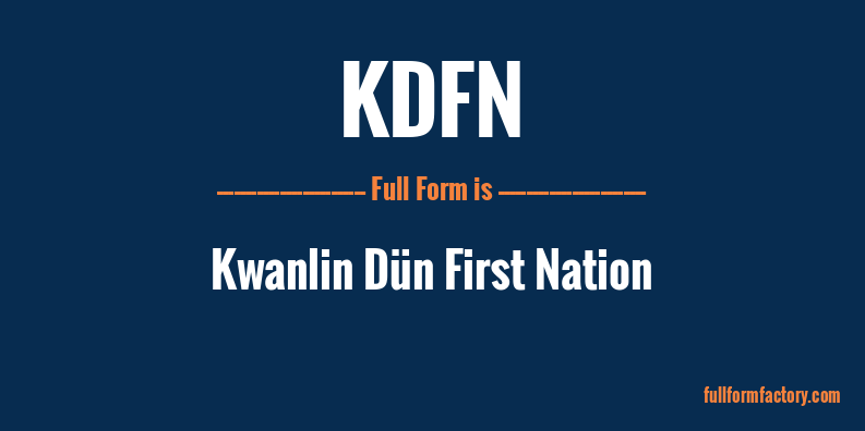 kdfn-full-form